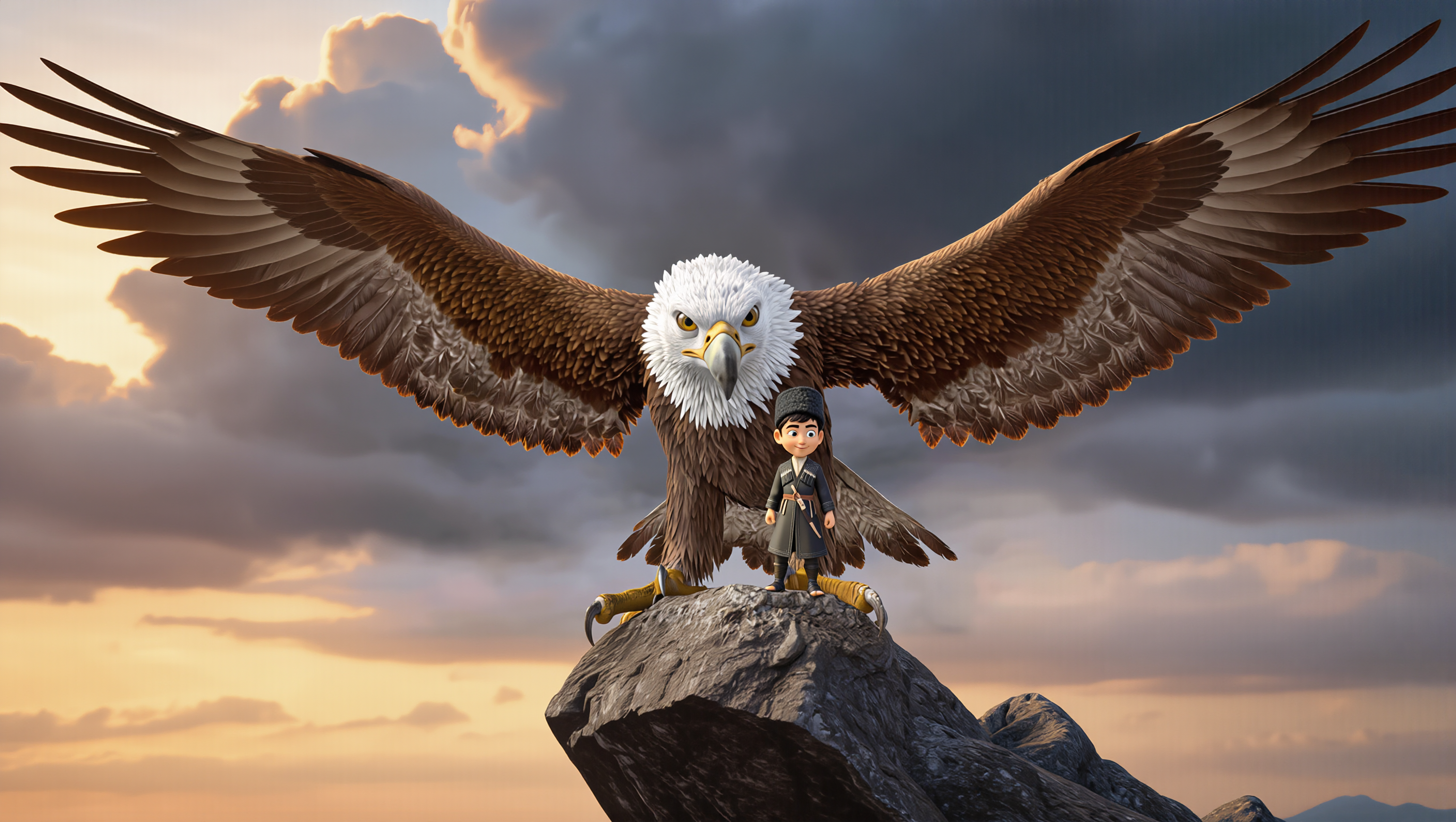 Маленький джигит Илез